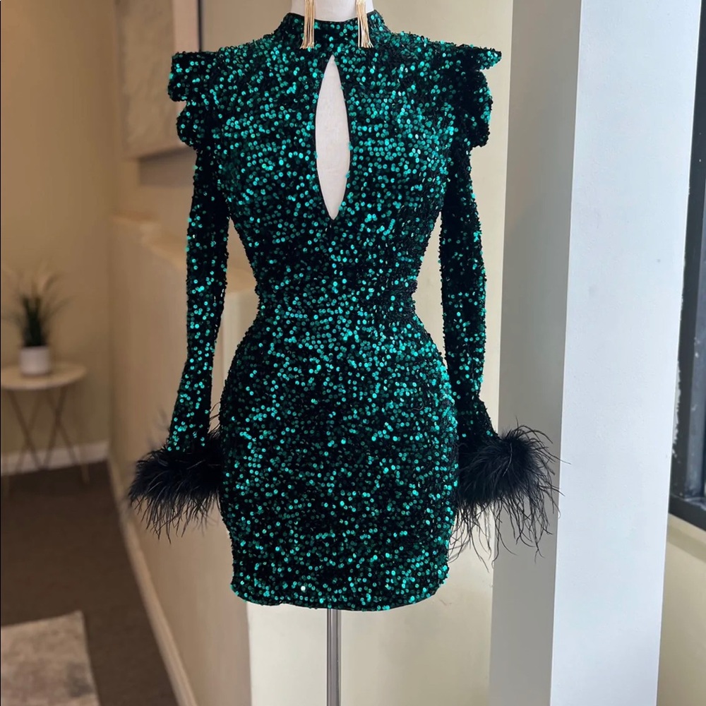 Emerald Green Dress